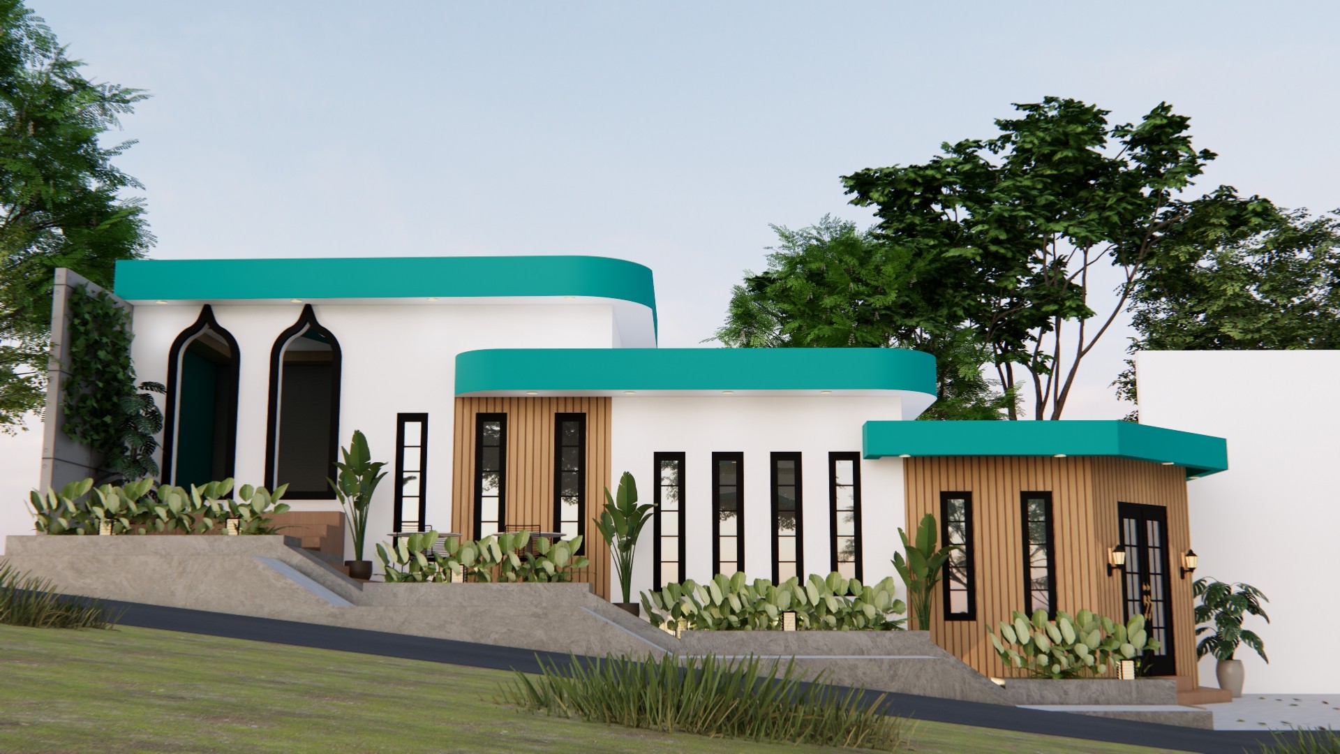 desain Interior Exterior Cafe Malang 2