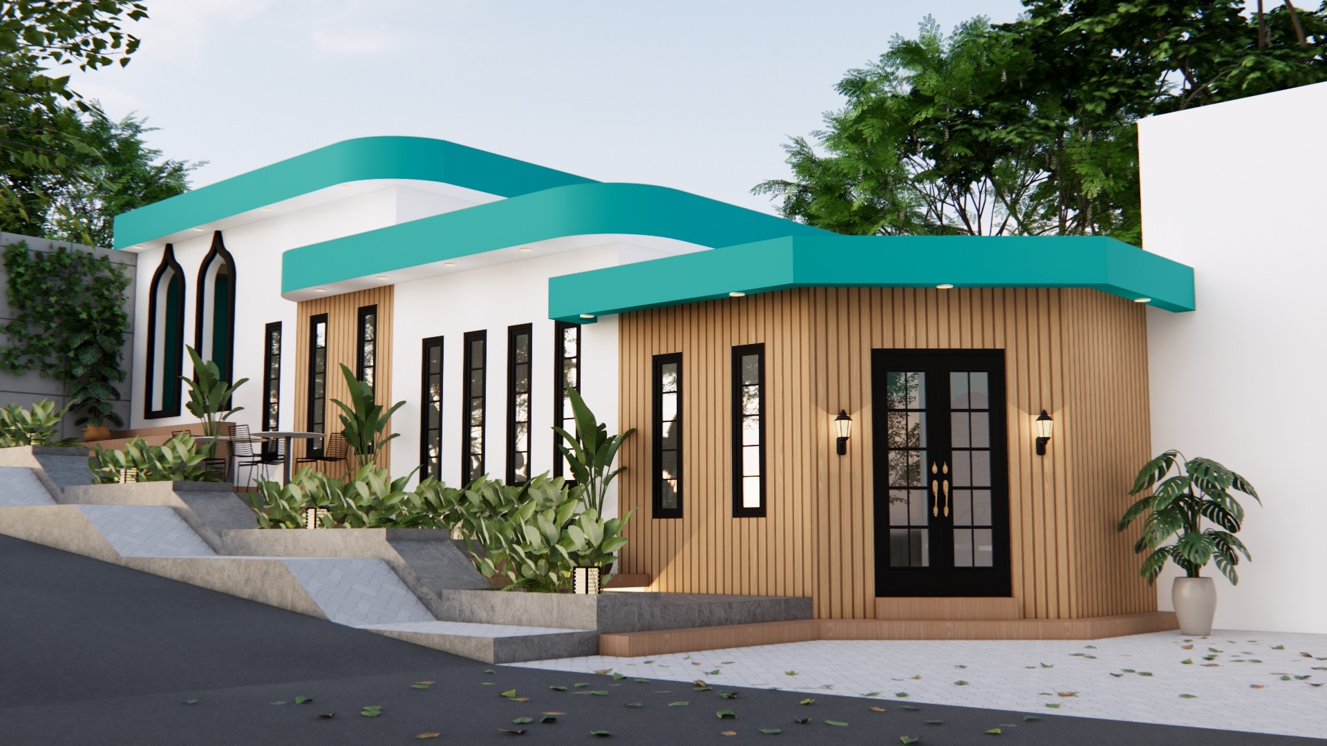 desain Interior Exterior Cafe Malang 3