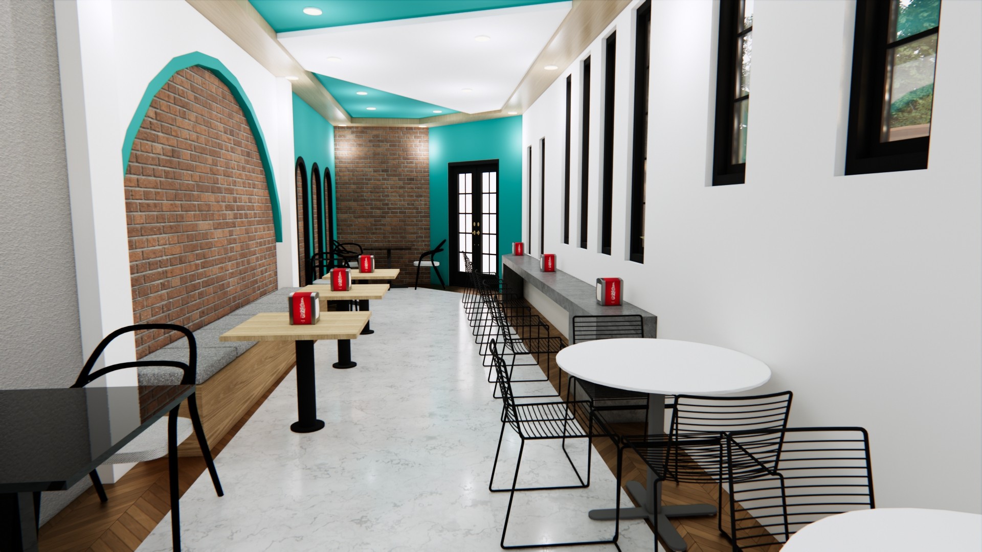 desain Interior Exterior Cafe Malang 4