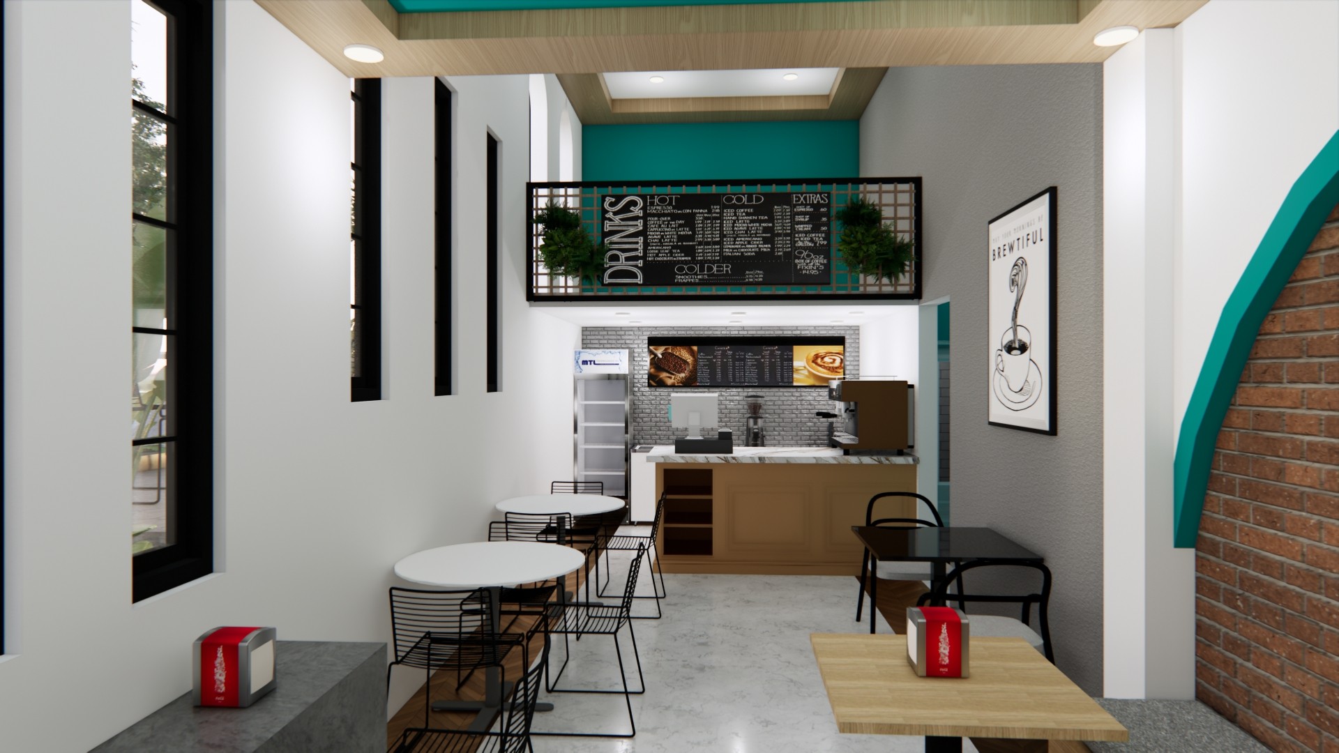 desain Interior Exterior Cafe Malang 6